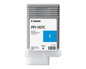 Canon PFI-107C Cyan Ink Tank - 130ml - 6706B001AA