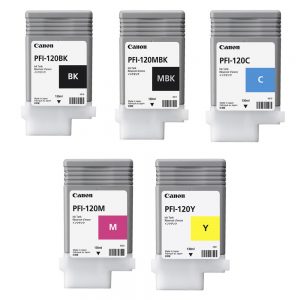 Full set of Ink Cartridges 130ml - Canon TM Series