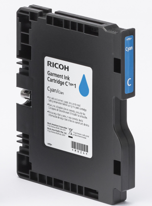 RICOH RI 100 Cyan Garment Ink Cartridge 35ML