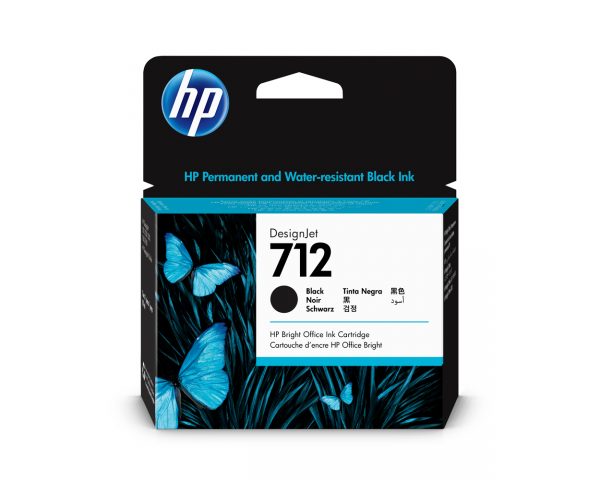 HP 712 80ml Black DesignJet Ink Cartridge