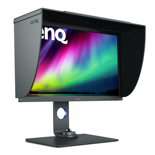 BenQ SW271 with hood