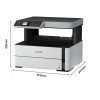 Epson EcoTank Mono ET-M2170 Dimensions